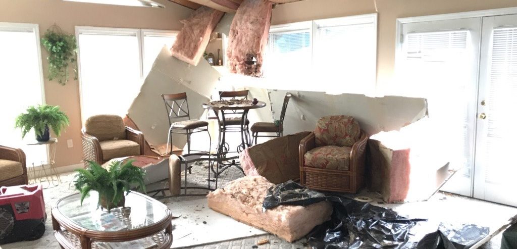 Storm damage in Treasure Coast Florida- Rytech Restoration of Treasure Coast is here to help you 24/7